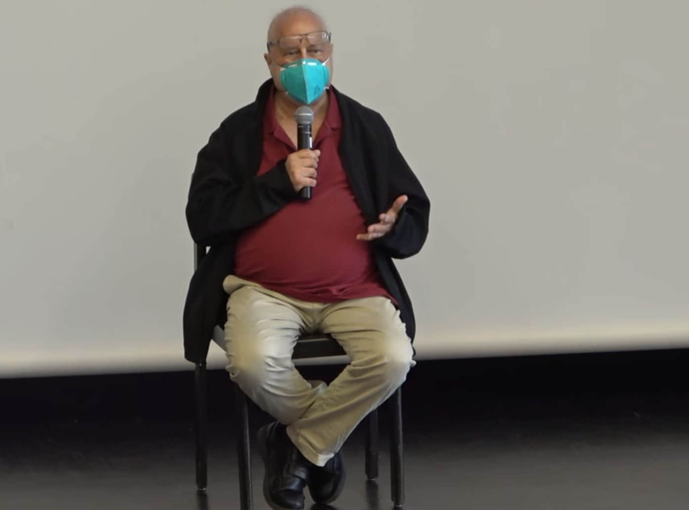 Richard Stallman 在 GNU 黑客会议上(比尔,瑞士) | 源自:GNU.org
